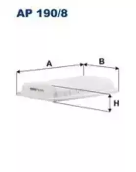 Фильтр воздушный FILTRON AP 190/8