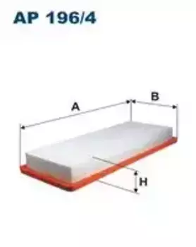 Фильтр воздушный FILTRON AP 196/4