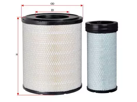 Фильтр воздушный SAKURA A5549MS