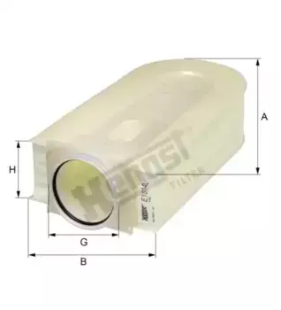Фильтр воздушный HENGST E1014L