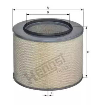 Фильтр воздушный HENGST E312L