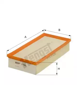 Фильтр воздушный HENGST E409L