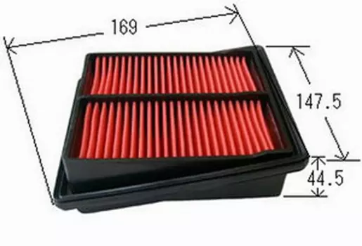 фильтр воздушный!\Honda Jazz 1.2i 02>