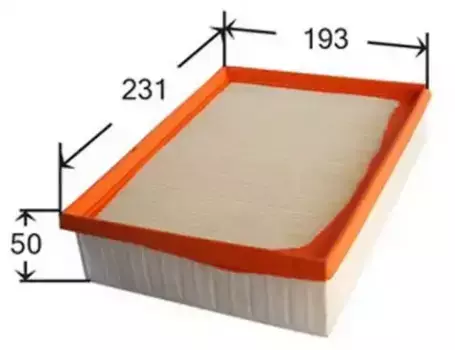 Фильтр воздушный JS ASAKASHI A0202