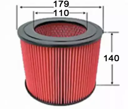 Фильтр воздушный JS ASAKASHI A166J