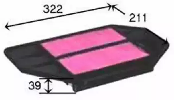 Фильтр воздушный JS ASAKASHI A8501