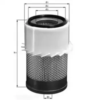 Фильтр воздушный KNECHT LX16
