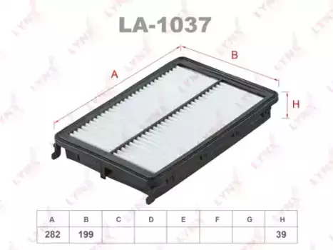 Фильтр воздушный LYNXAUTO LA-1037