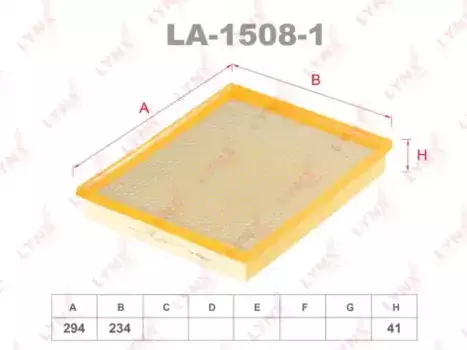 Фильтр воздушный LYNXAUTO LA-1508-1