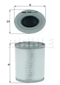 Фильтр воздушный MAHLE LX 2790