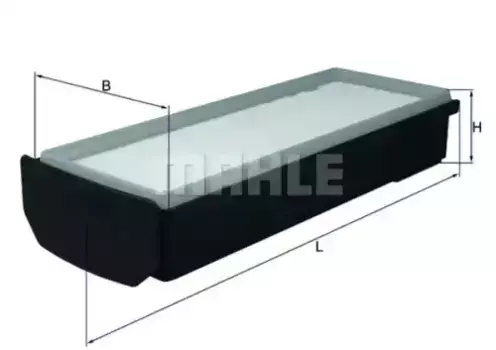 Фильтр воздушный MAHLE LX 2796/1