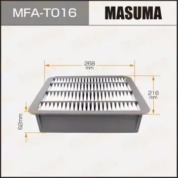 Фильтр воздушный MASUMA MFA-T016