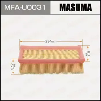 Фильтр воздушный MASUMA MFA-U0031