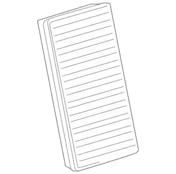 Фильтр воздушный PORSCHE 95811013010