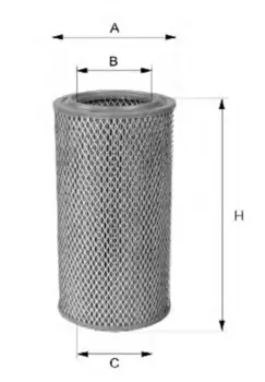 фильтр воздушный!\ Smart Cabrio/City-Coupe/Fortwo 0.6/0.7 98>