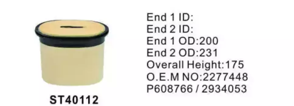 Фильтр воздушный STAL ST40112