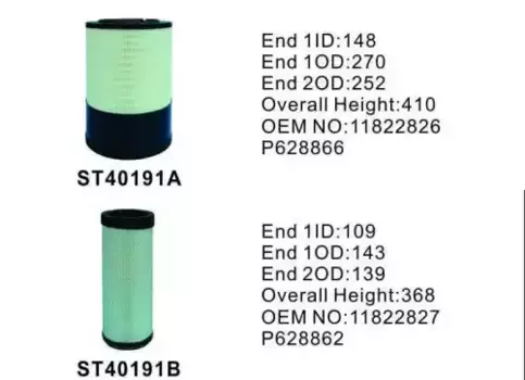 Фильтр воздушный STAL ST40191AB