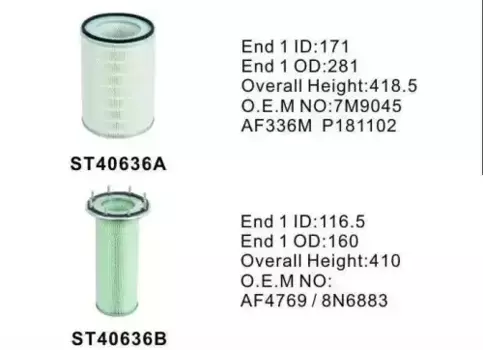 Фильтр воздушный STAL ST40636AB