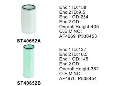 Фильтр воздушный STAL ST40652AB