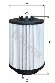 Топливный фильтр MFILTER DE 3106 MAN TG-A/L/M D2066LF D0836LFL39-42