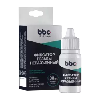 фиксатор резьбы! неразъемный, 6 мл\ 4408 BIBICARE