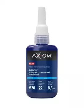 фиксатор резьбы! разъёмный, синий, 50мл\ AS311 AXIOM