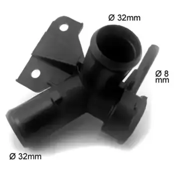 фланец системы охлаждения!\ Toyota Yaris 1.5 00-05 93235 MEAT & DORIA