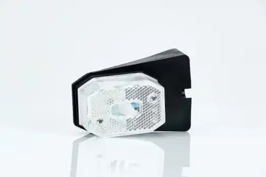 фонарь габаритный! белый, со светоотражателем и кронштейном\ Universal