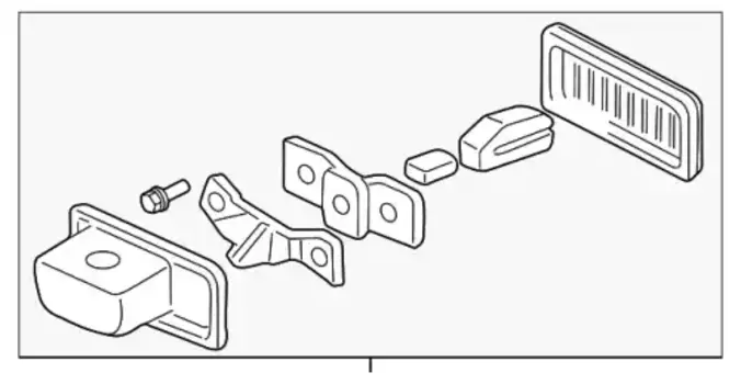 Фонарь габаритный HONDA 34100-ST5-003
