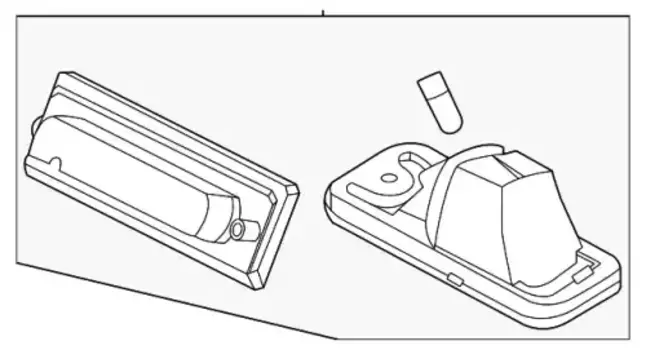 Фонарь габаритный HYUNDAI 92501S8010