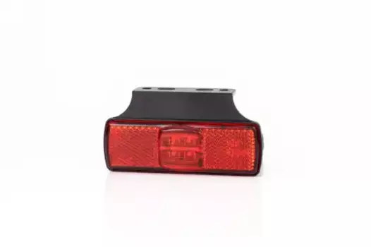 фонарь габаритный! красного цвета, LED, с кронштейном, проводом 0.5м\