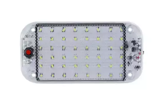 фонарь освещения салона! прицеп, полуприцеп 12-85В, 5W, 150х75х10мм\ ТАС-ОС-03 ТЕХАВТОСВЕТ