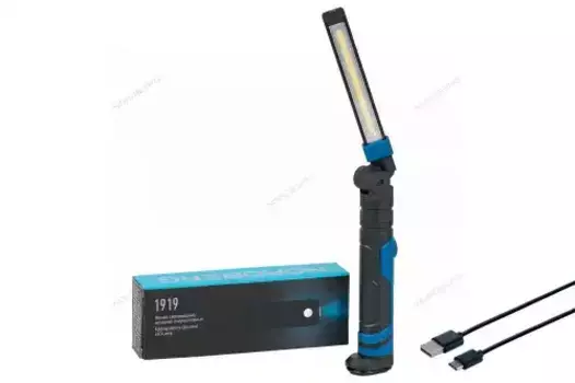 фонарь светодиодный! аккумуляторный, складной, 3.6 В\ 1919 NORDBERG