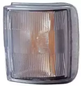 фонарь указ. поворота !прав.бел.прямоуг.по дуге без патрона\Iveco EuroStar/Tech/Trakker 663-1504R-UE DEPO