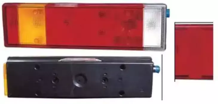 Фонарь задний DEPO 551-1961R-WE