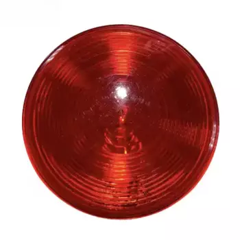 фонарь задний!круглый 109мм красн.с упл.провод.24 светодиода 10-30В\Freightliner,Volvo