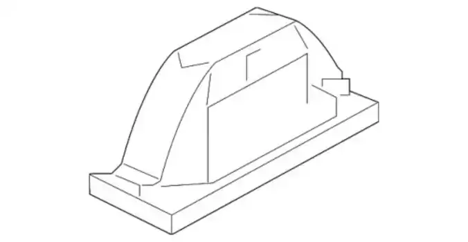 Фонарь задний MB 906 906 21 00