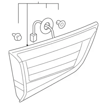 Фонарь задний MITSUBISHI 8331A179