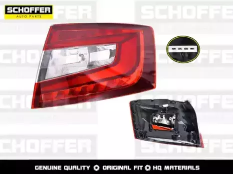 Фонарь задний SCHOFFER SHF-15211