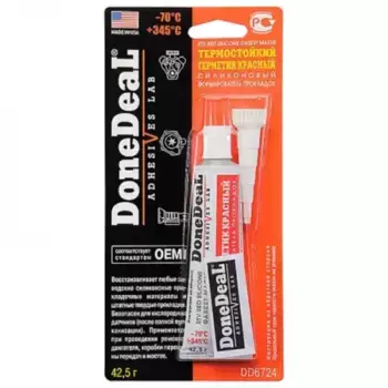 формирователь прокладок !(42.5g) красный, термостойкий, силиконов.\ DD6724 DONE DEAL