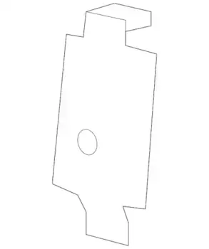 Гайка автомобильная LAND ROVER RYH500052