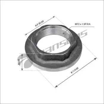 Гайка автомобильная MANSONS 600.127