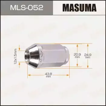 Гайка автомобильная MASUMA MLS052
