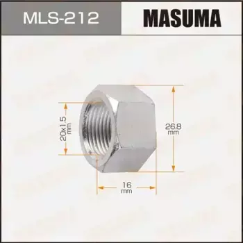Гайка автомобильная MASUMA MLS-212