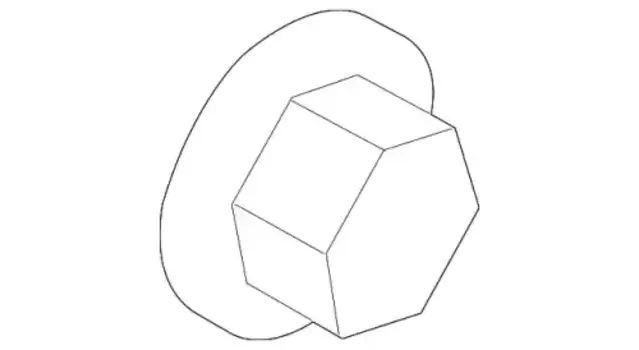 Гайка автомобильная MB 2711420072