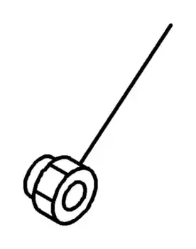 Гайка колесная ISUZU 8973598080 L (левое) сфера открытая