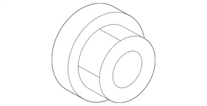 Гайка колесная MB 000 990 53 53 M14x1.5 плоская открытая