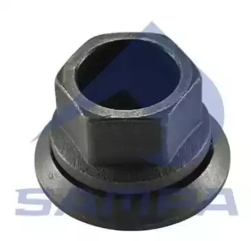 Гайка колесная SAMPA 031.085 M22x1.5 плоская открытая