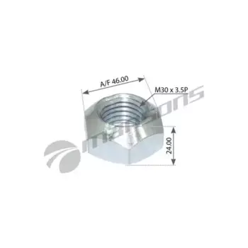 Гайка автомобильная MANSONS PLN001