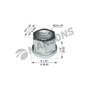 Гайка автомобильная MANSONS 900.792
